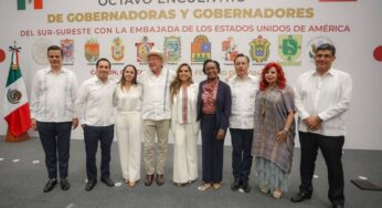 Cancún, sede de encuentro de gobernadoras y gobernadores del Sur-Sureste