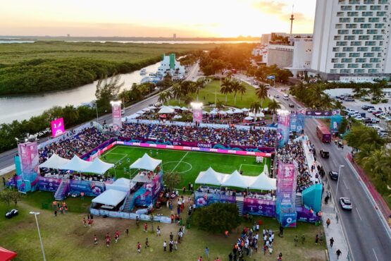 Gran cierre del torneo de fútbol Socca en Cancún