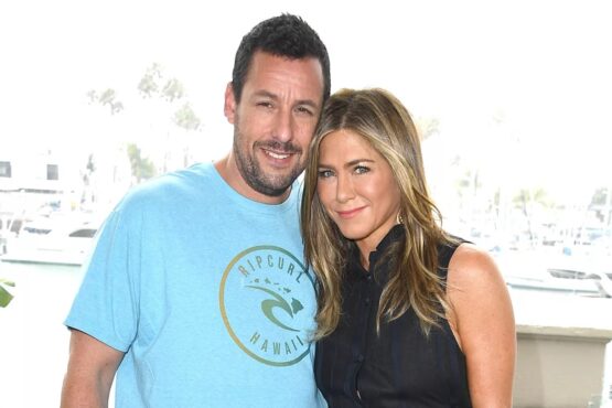 Adam Sandler y Jennifer Aniston en los People’s Choice Awards