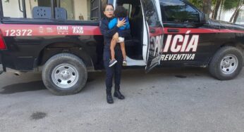 Localizan a salvo a niño de dos años sustraído en Cancún