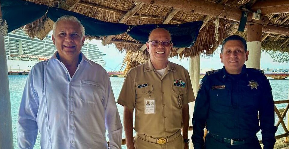 Refuerzan la seguridad en Cozumel: Fiscal del estado se reune con furzas del orden