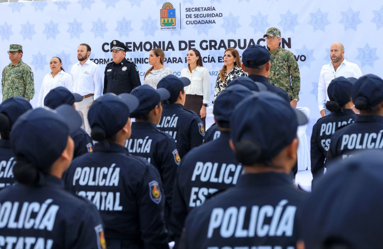 Graduación de policías estatales preventivos