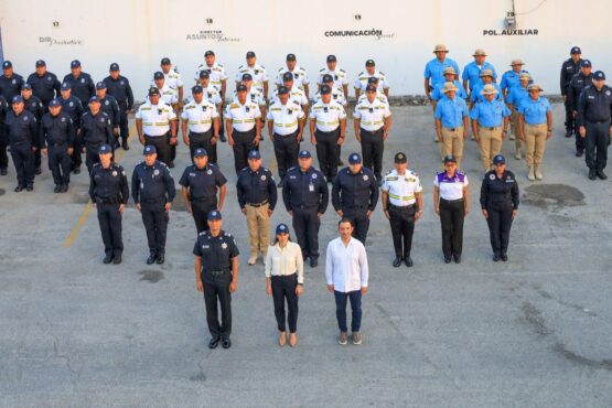 Reconocen a elementos de Seguridad Ciudadana y Tránsito