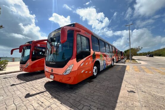 Estrenan transportes de lujo en Zona Hotelera