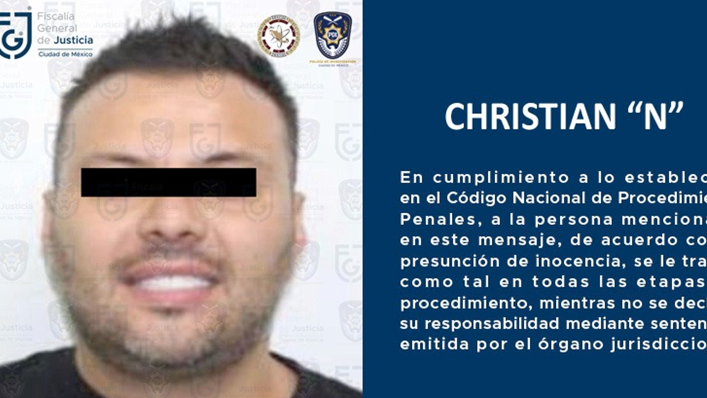 Detienen al “Harry”, operador del CJNG en la CDMX