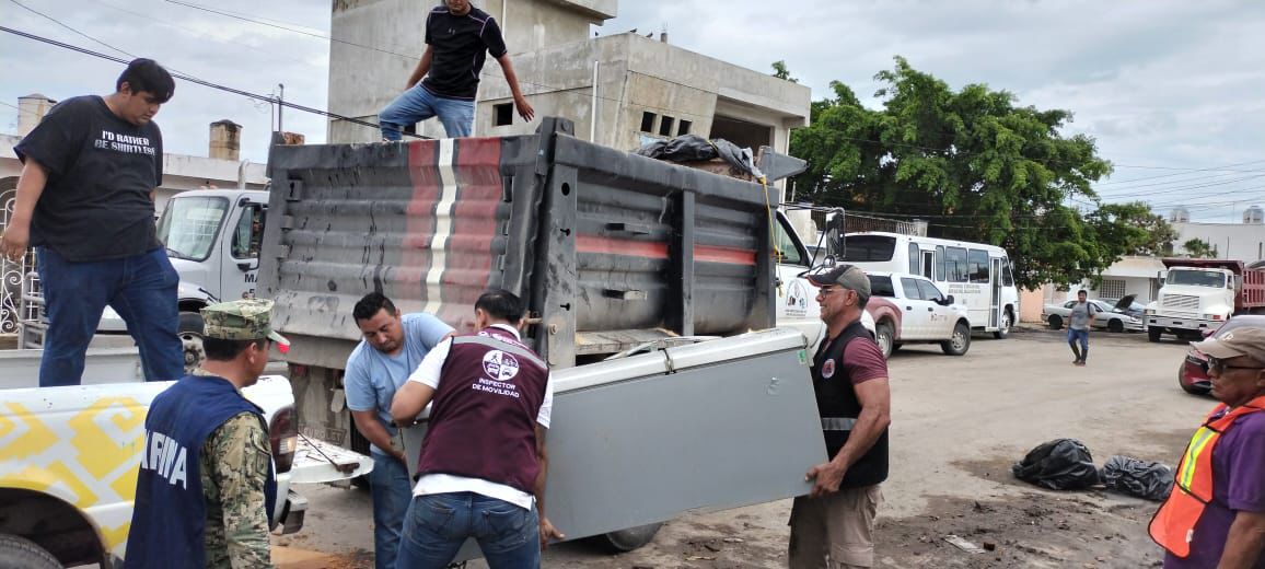 COEPROC intensifica acciones de limpieza y mantenimiento de calles y avenidas de Chetumal