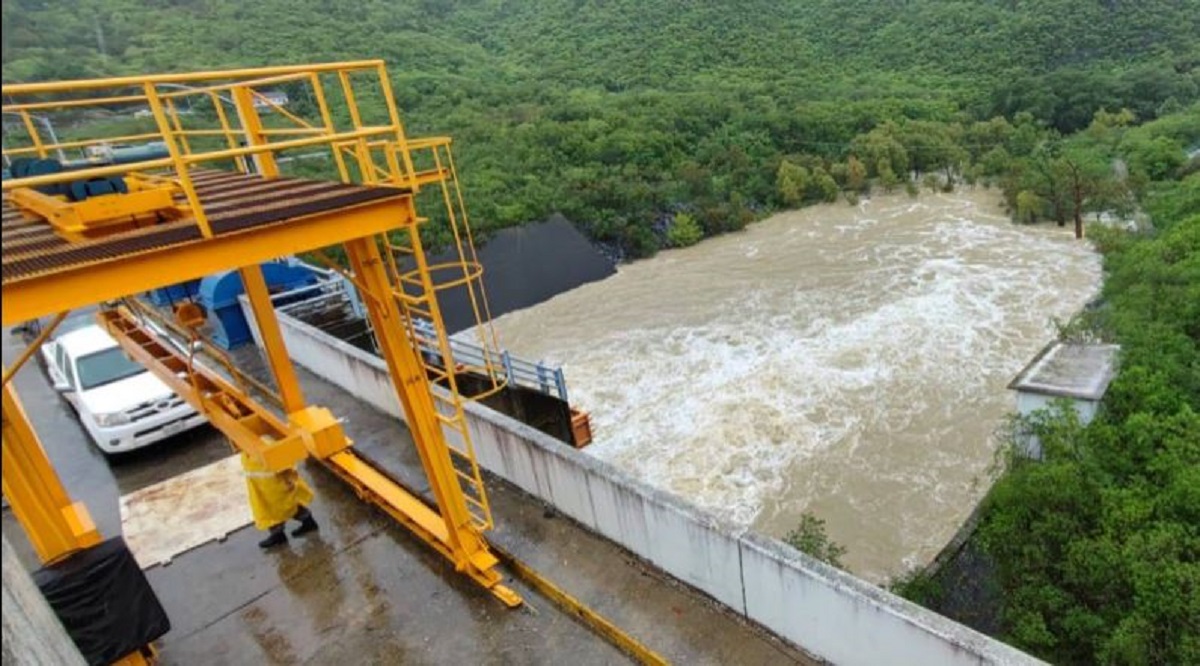 Samuel García celebra nivel de agua en presas de Nuevo León