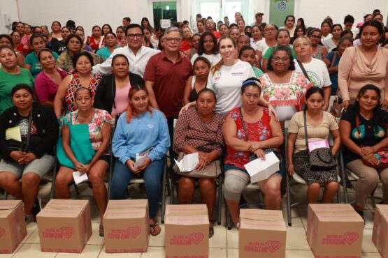 Atenea Gómez Ricalde continúa apoyando a las mujeres de Zona Continental con el programa ‘Isleña de Corazón’