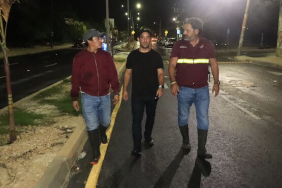 Vigilan autoridades municipales exitosas labores preventivas por lluvias
