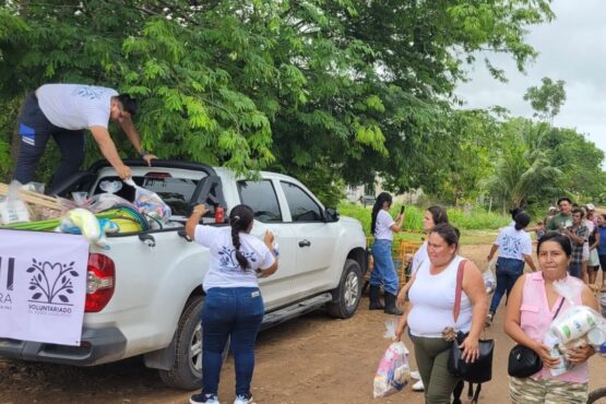 Apoya Voluntariado del Poder Legislativo a familias chetumaleñas