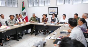 Mara Lezama informa cambio de alerta a color amarillo por acercamiento de huracán “Beryl” en Quintana Roo
