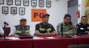Instalan en BJ gobierno de Q. Roo y municipal centro de mando de incidentes