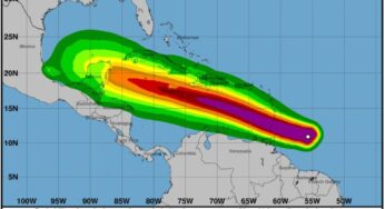 Conagua: El huracán Beryl entrará el jueves a Quintana Roo