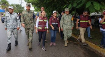ALISTA ANA PATY PERALTA PREPARATIVOS ANTE TORMENTA TROPICAL “HELENE”
