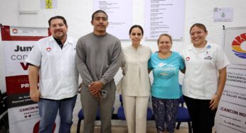 Impulsa Ana Paty Peralta bienestar y salud de los cancunenses
