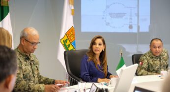 Mesa de Seguridad, encabezada por Mara Lezama, revisa efectividad de operativos contra la delincuencia