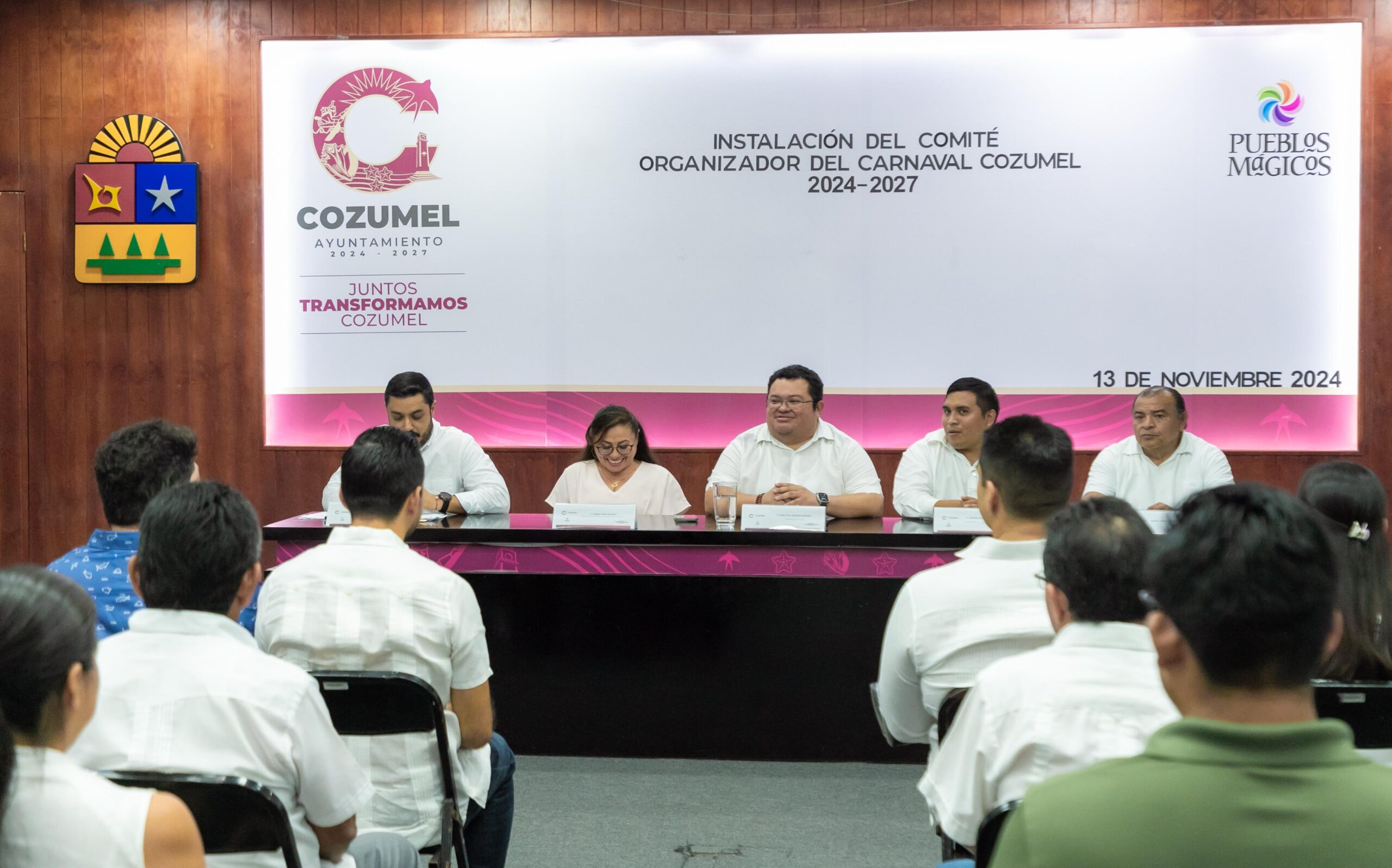 Instalan Comité Organizador del Carnaval 2025 en Cozumel e inician los preparativos para una fiesta de tradición y unidad