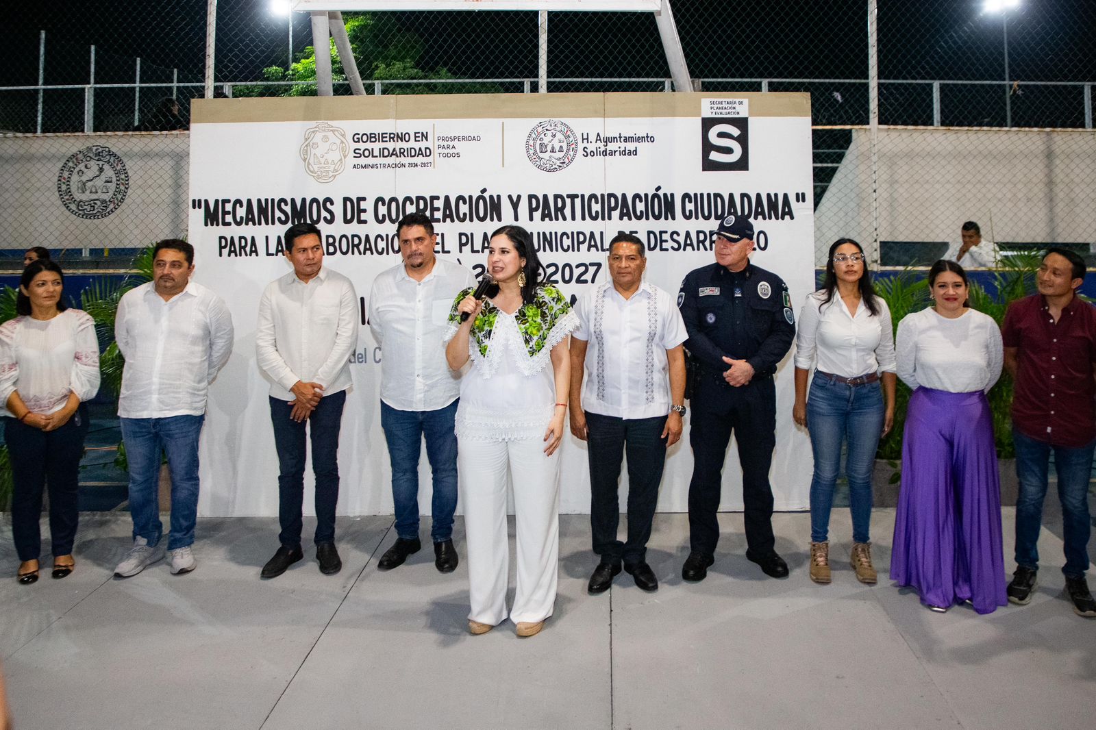 Cientos de ciudadanos de Puerto Aventuras se suman a los “Diálogos Ciudadanos” para construir el PMD 2024-2027