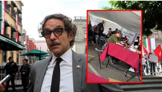 Gabriel Quadri estalla porque lo exhibieron solicitando la Pensión del Bienestar