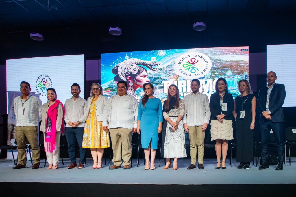 Asiste Estefanía Mercado a la inauguración del World Tourism Trend Summit 2024