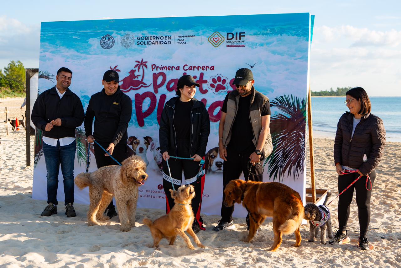 Gobierno de Solidaridad realiza la “Primera Carrera Patitas en la Playa”