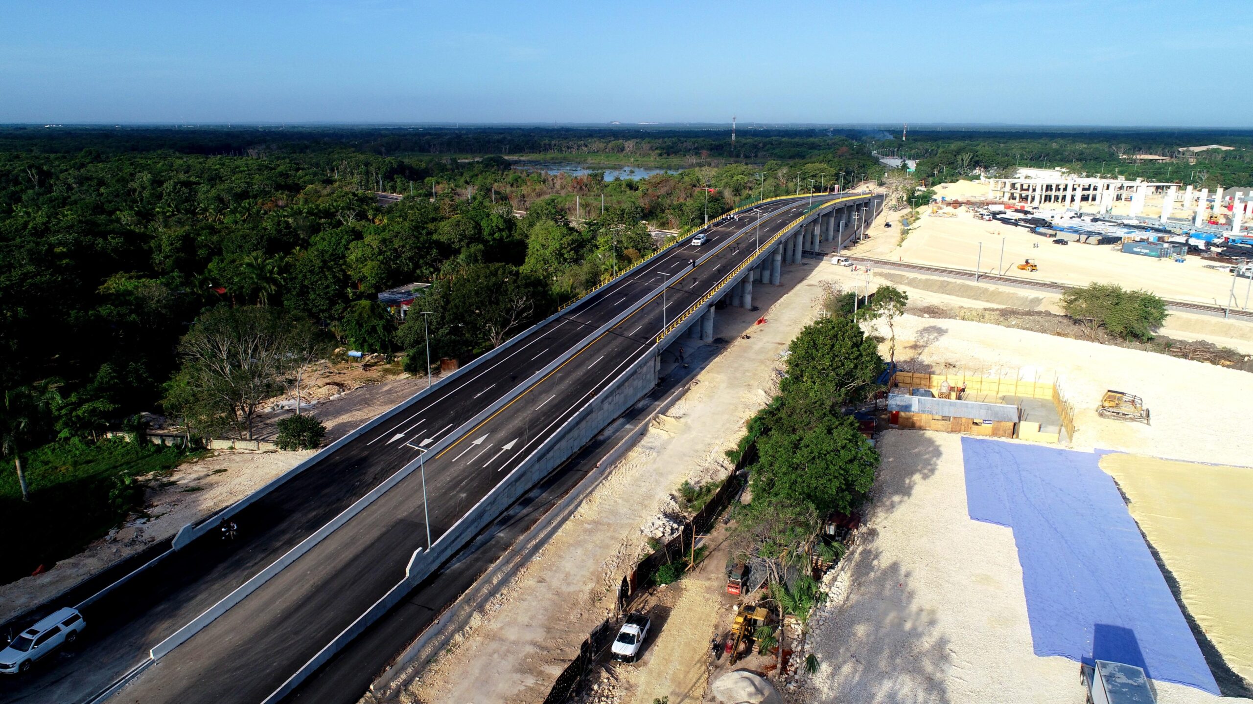 En los últimos detalles el Puente de entrada a Chetumal, se abrirá a la circulación antes de Navidad: Mara Lezama