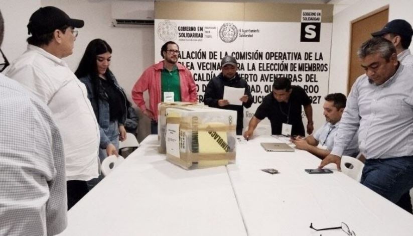 Gilberto Gómez es declarado ganador de la jornada en la elección de miembros de la Alcaldía de Puerto Aventuras 