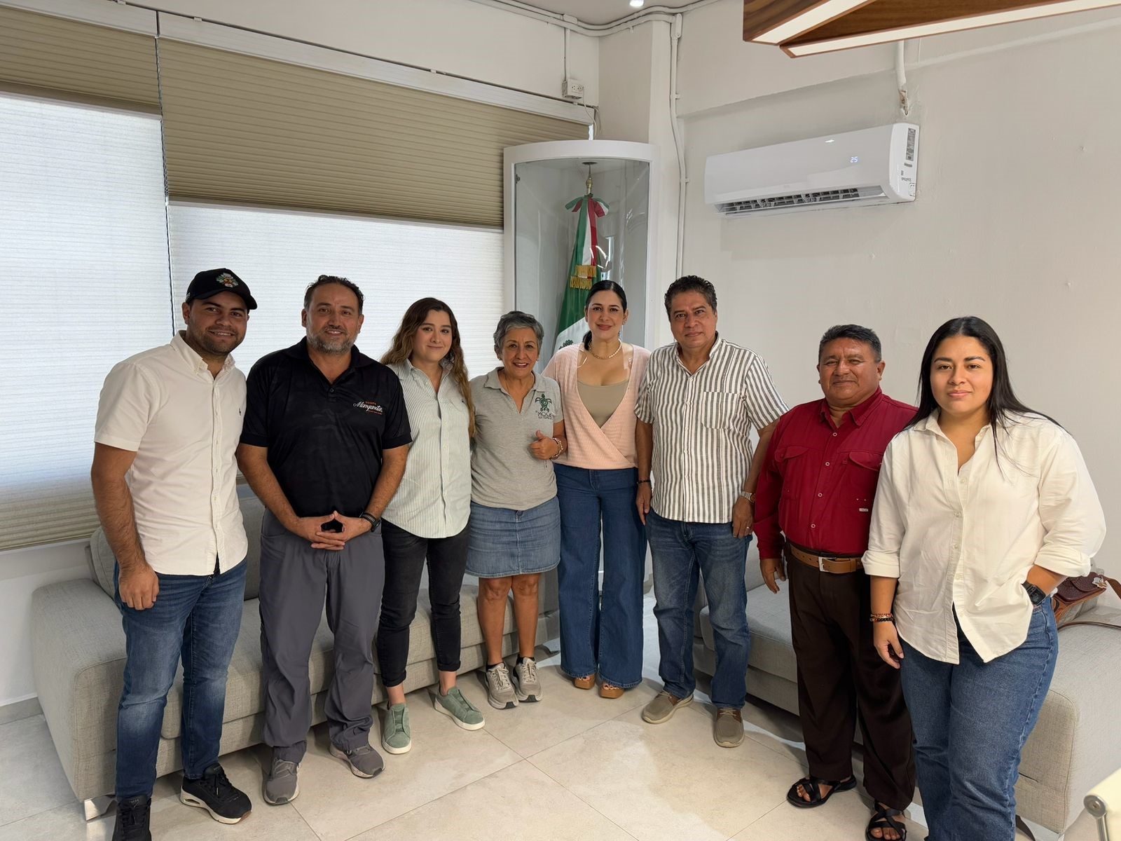 En alianza con la IP, Estefanía Mercado busca solución para la erosión de playas