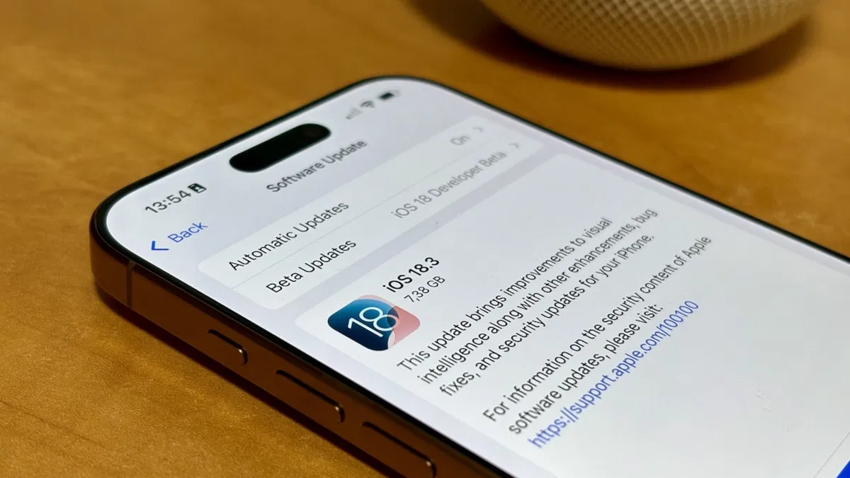 iOS 18.3 ya disponible, novedades y cambios al iPhone