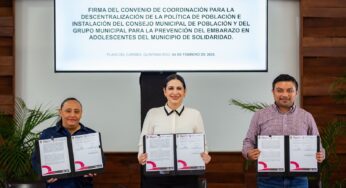 Estefanía Mercado y Cristina Torres impulsan políticas públicas poblacionales y de prevención de embarazos en adolescentes