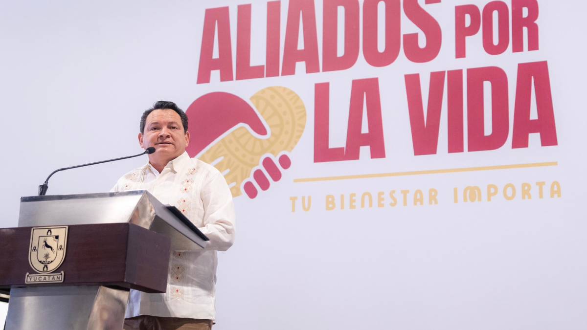 Presentan el programa “Aliados por la vida” en Yucatán