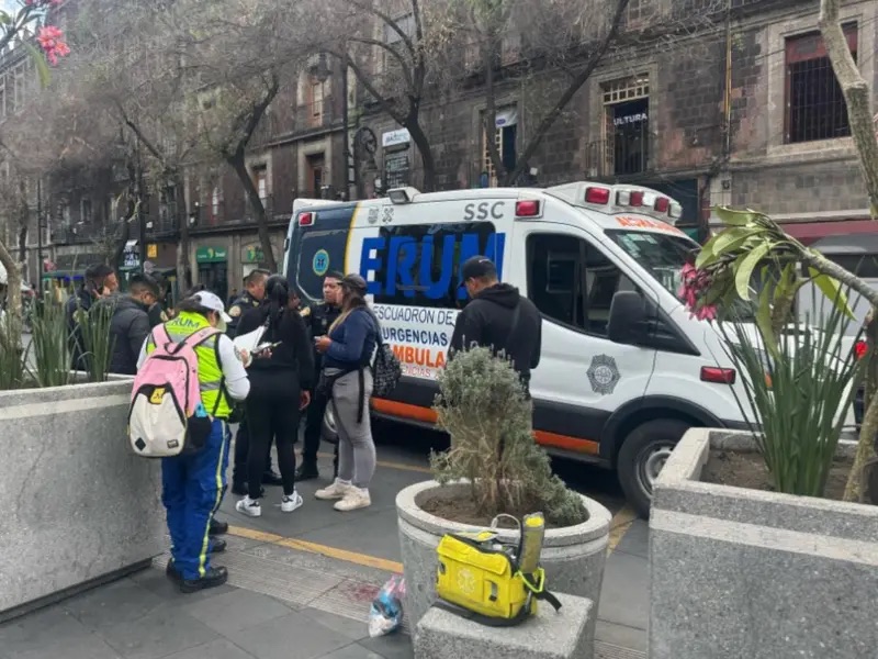 Colombiano es herido en calles del Centro Histórico en la CDMX 