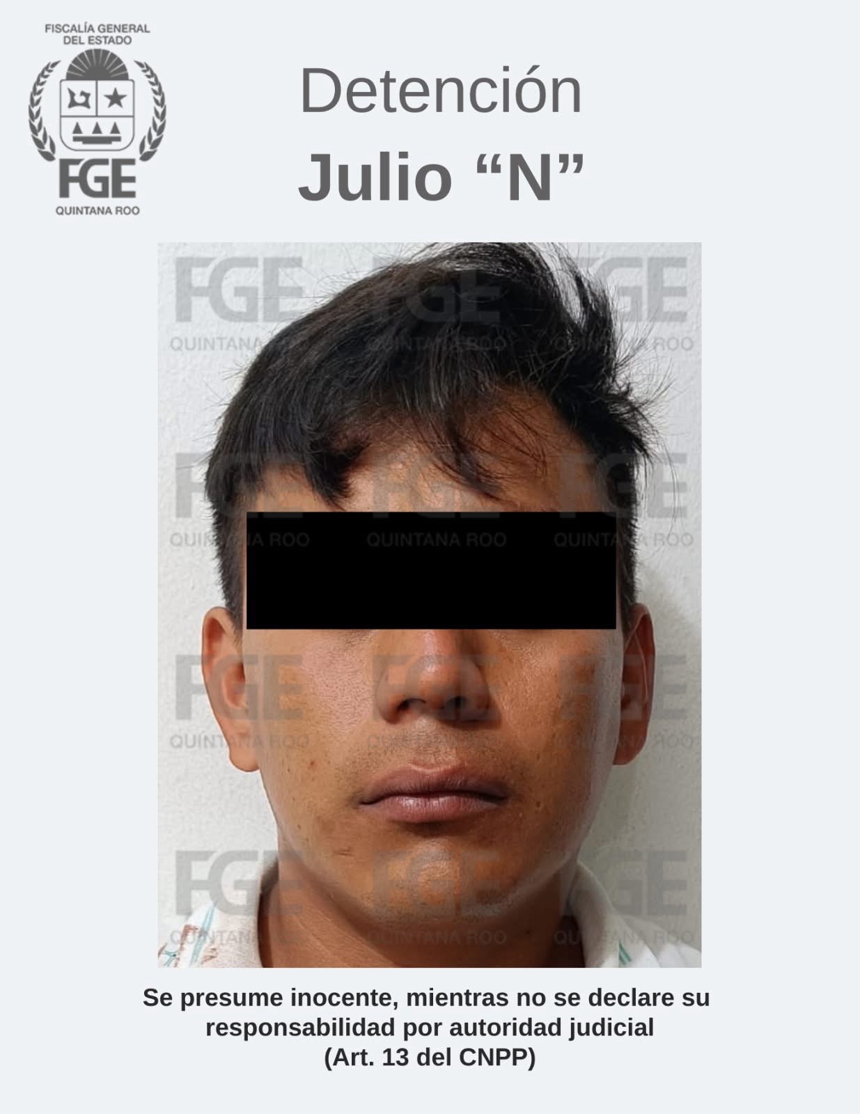 ¡Lo hizo por celos! Captura la FGE a homicida de Yuritzi en Tulum