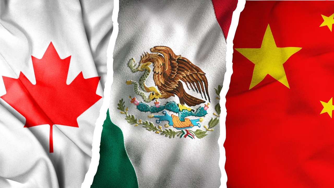 México, Canadá y China responden a los aranceles impuestos por EE. UU.
