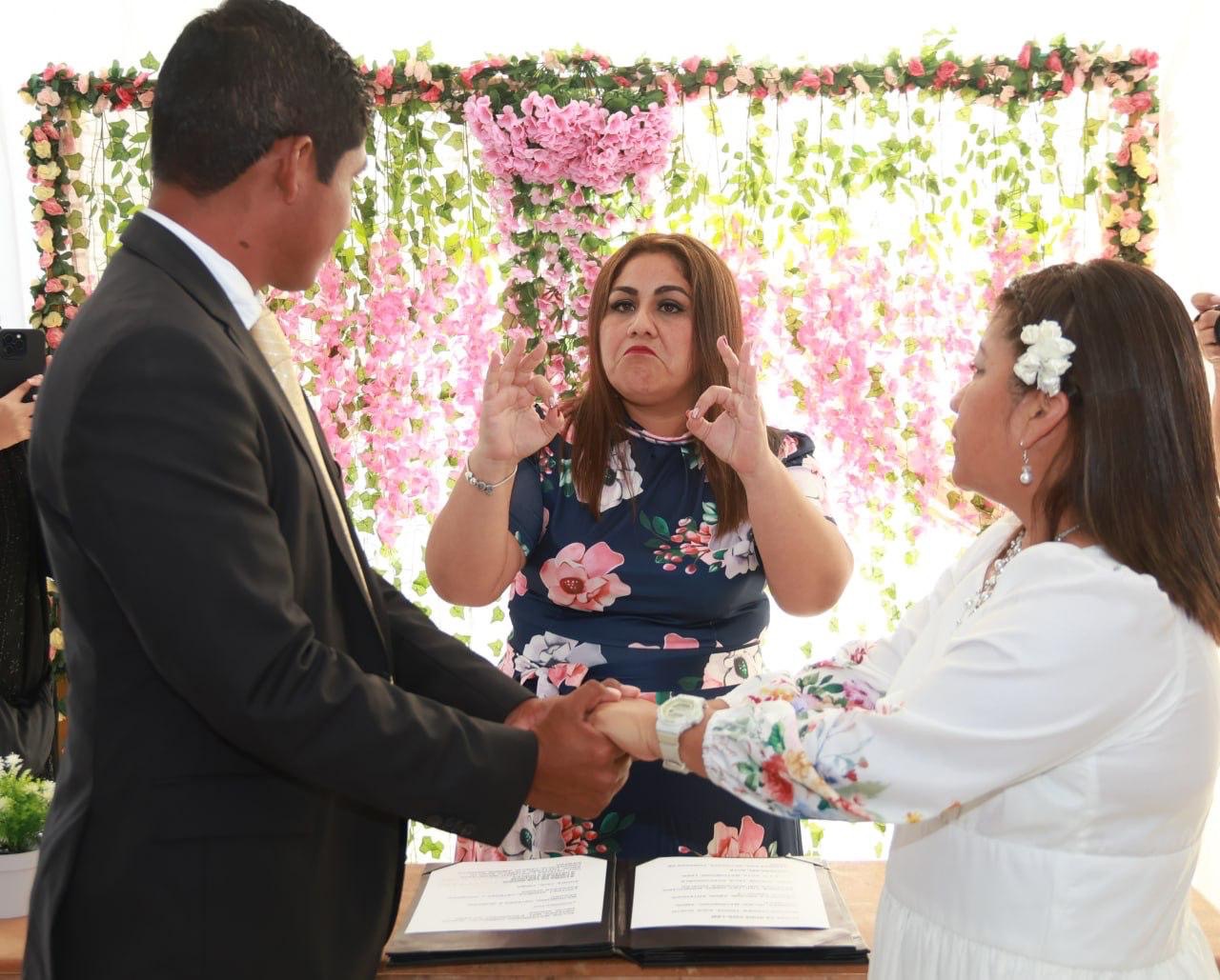 Gobierno de BJ realiza la primer boda inclusiva en Quintana Roo