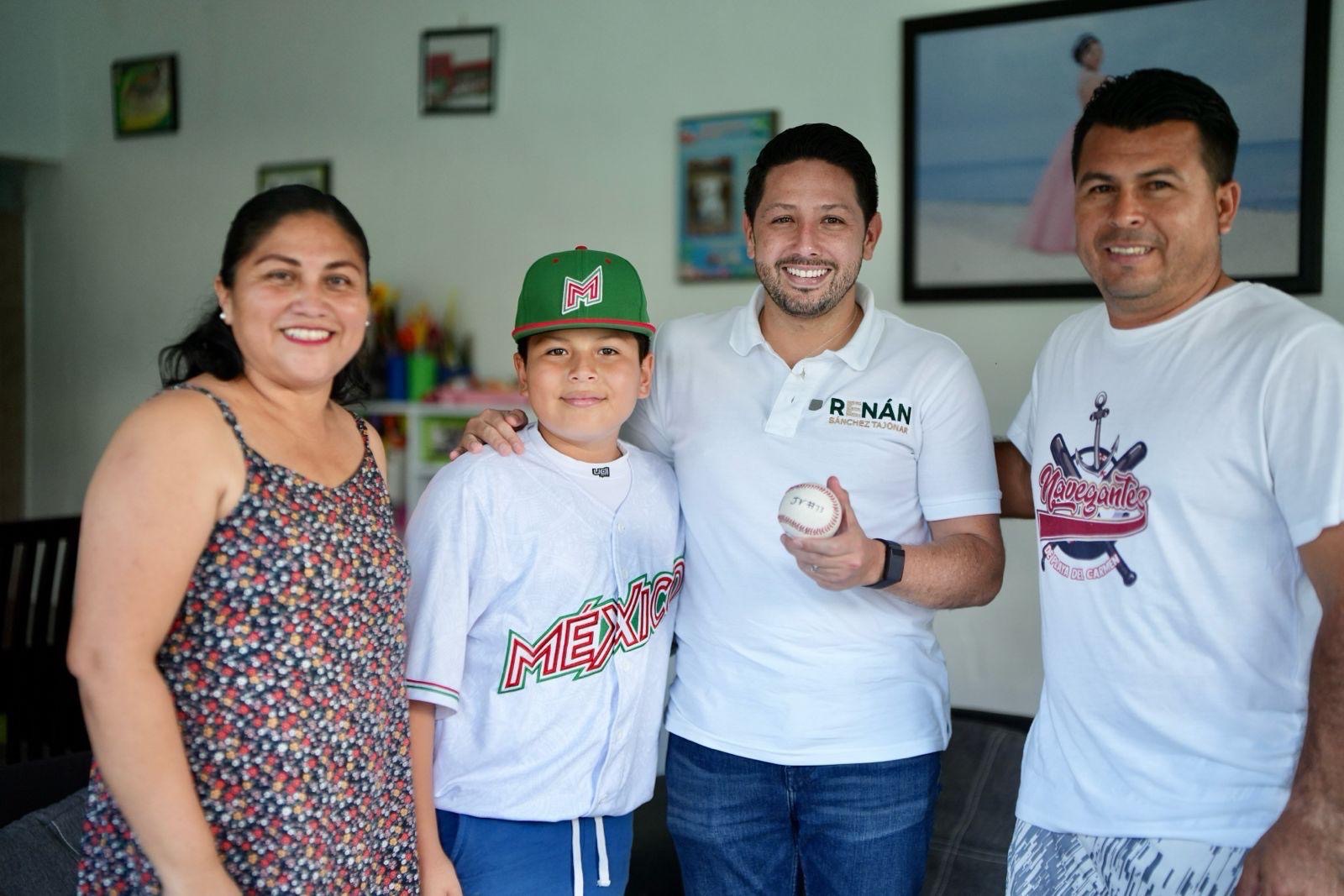 Impulsar el deporte es apostar por el futuro de nuestra juventud: Renán Sánchez