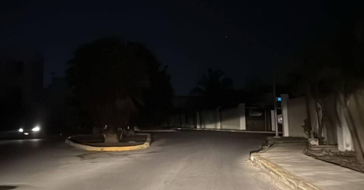 Apagones en Campeche, Tabasco, Yucatán y Quintana Roo