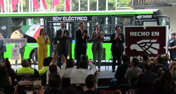 México crea su propio autobús eléctrico ante aranceles automotrices de Trump