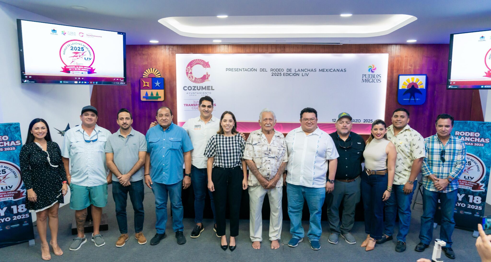 Anuncian en Cozumel la 54ª Edición del Rodeo de Lanchas Mexicanas