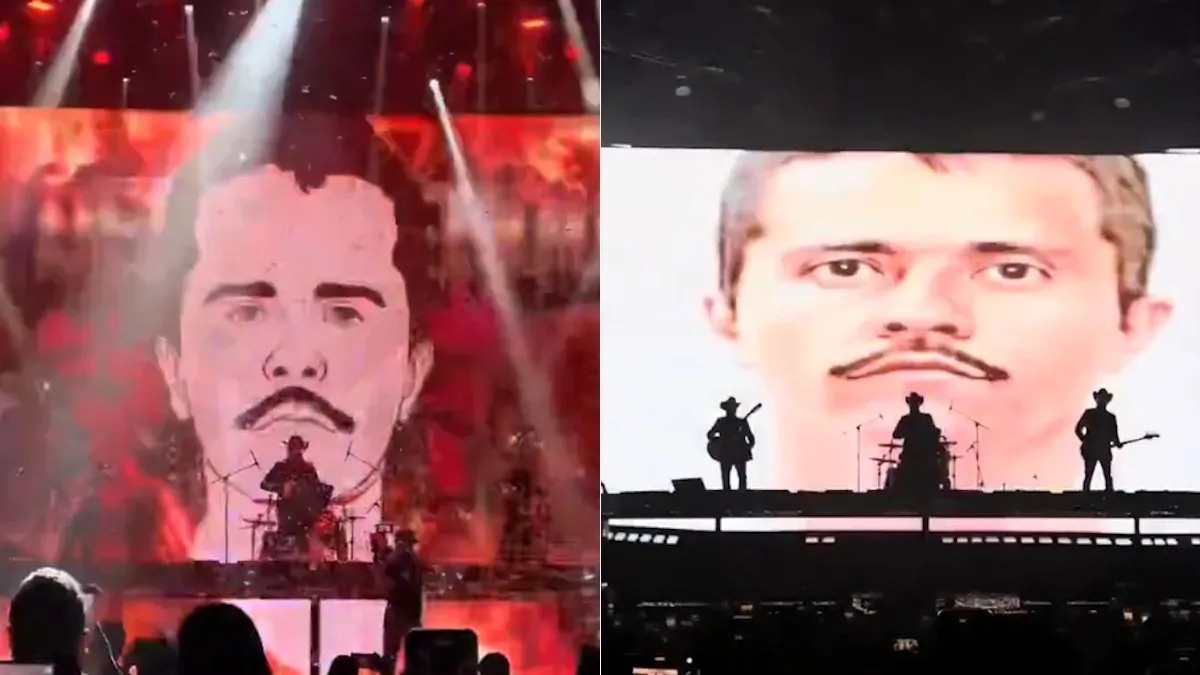 Proyectan imágenes de ‘El Mencho’ durante concierto en Zapopan