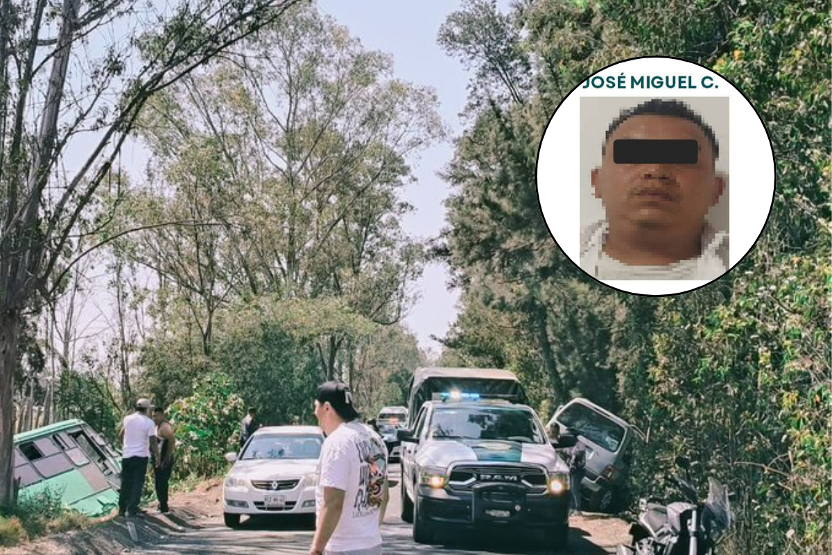 Tras las rejas, chofer señalado en accidente en Talpa que dejó una persona sin vida y varios lesionados