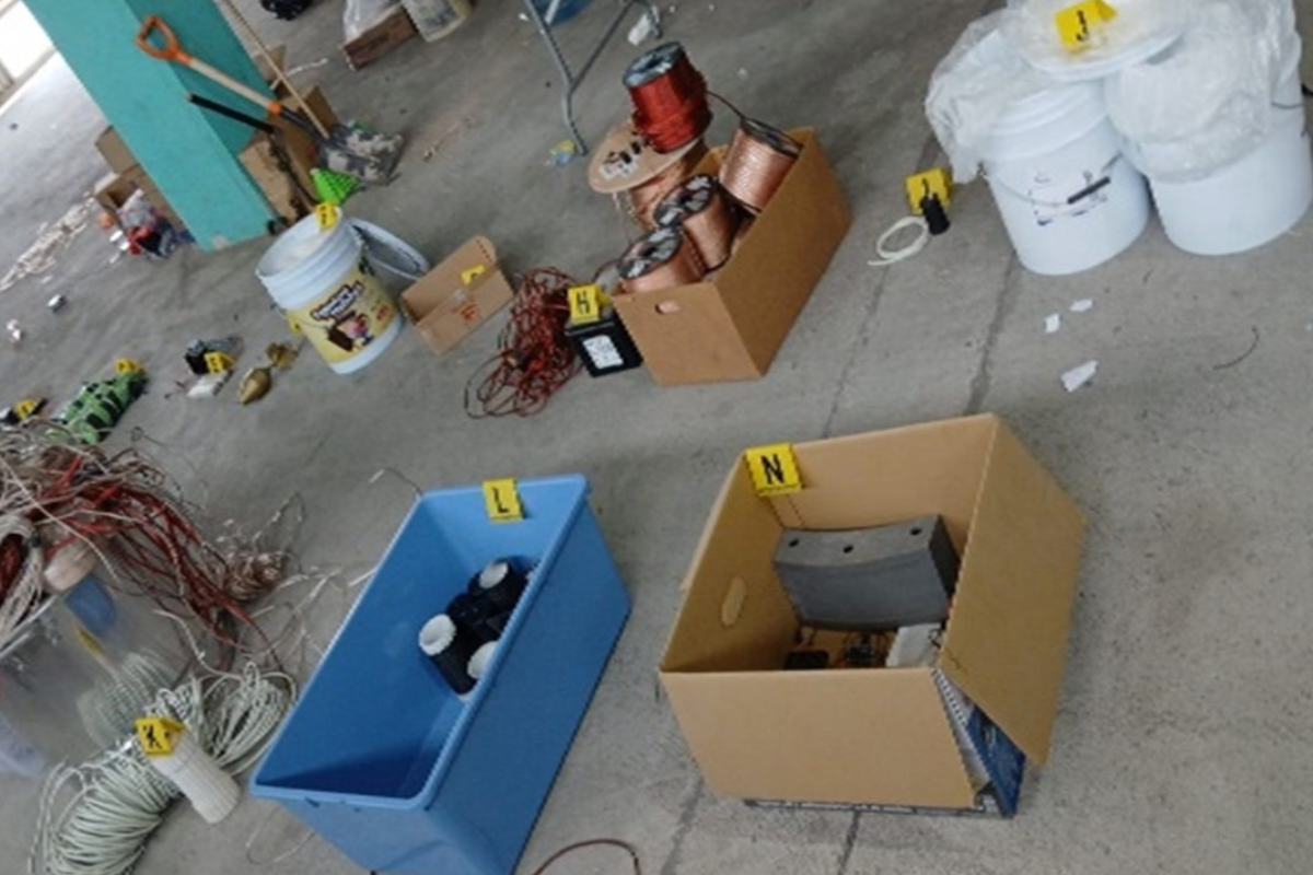 Aseguran 716 Kilos de Químicos para la Elaboración de Explosivos en Villa Hidalgo