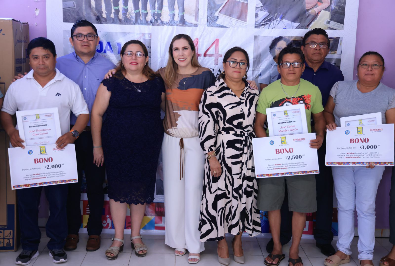 Atenea Gómez Ricalde encabeza celebración del 44 Aniversario del SUTSAIM