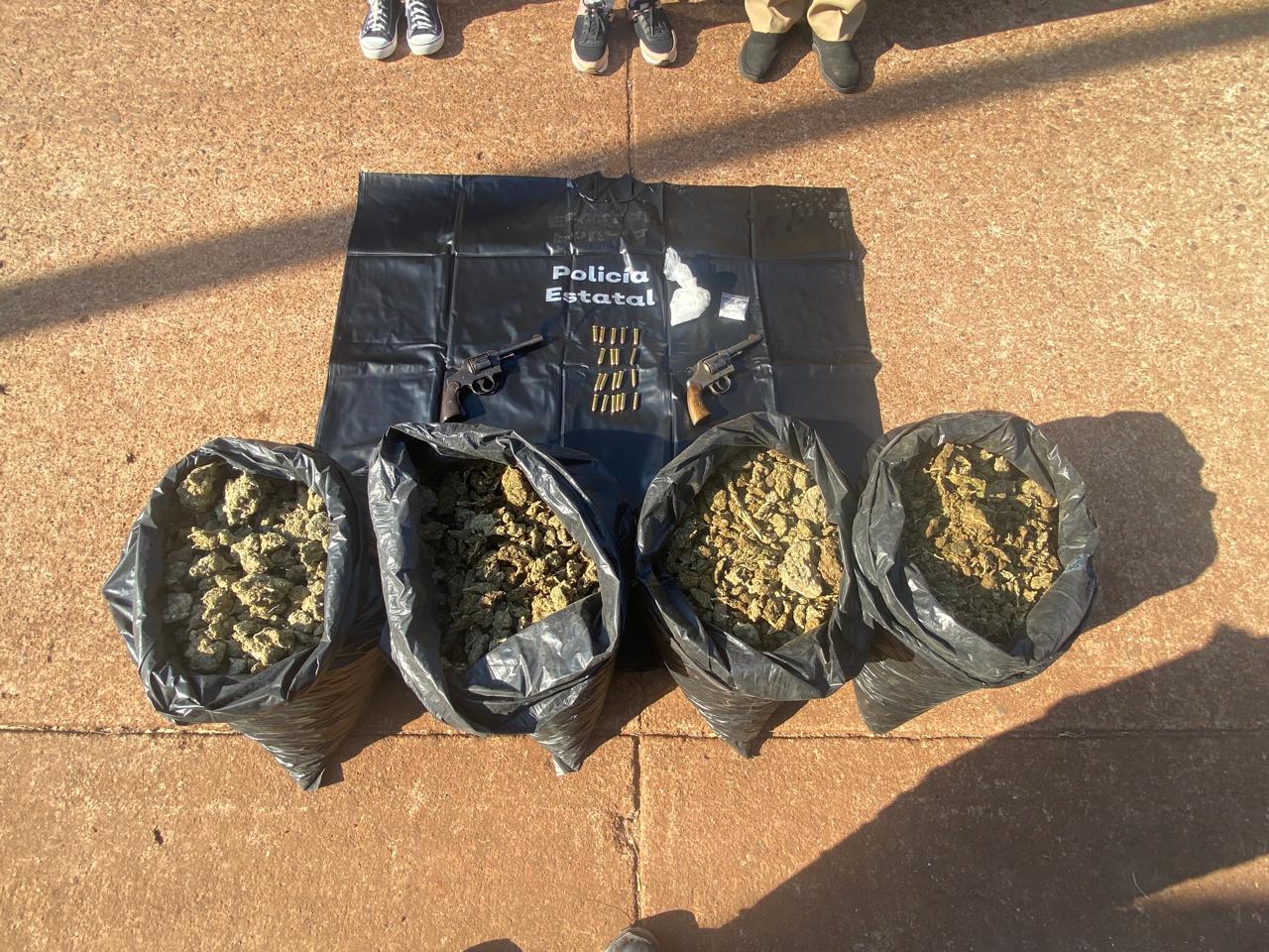 ASEGURAN MÁS DE 20 KILOS DE SUSTANCIA ILÍCITA