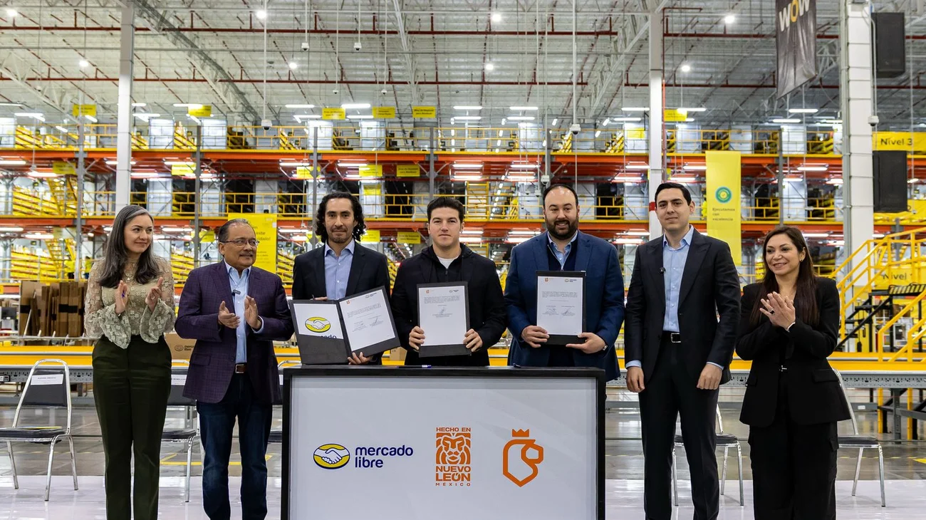 Recibe inversión millonaria de Mercado Libre gobierno de NL