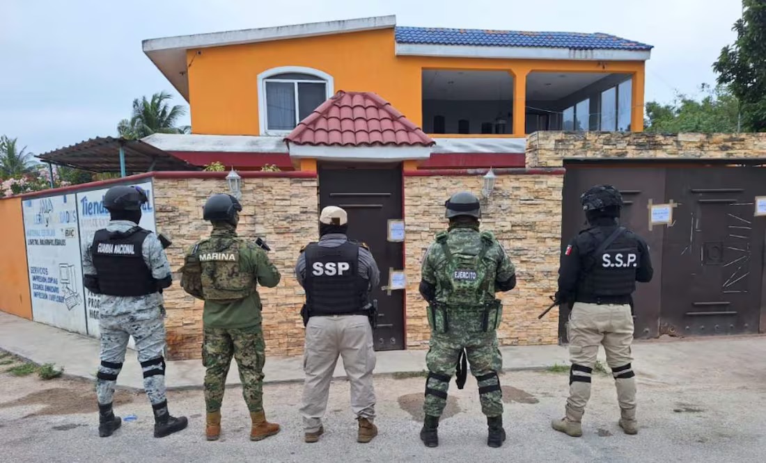 Realizan cateo en fraccionamiento del norte de Mérida