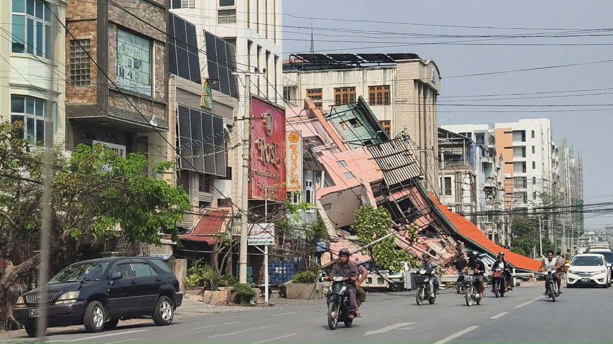 Sube a 144 la cifra de muertos en Birmania por sismo