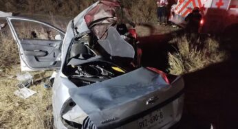 Fallecen 5 normalistas en accidente automovilístico en Nuevo León 