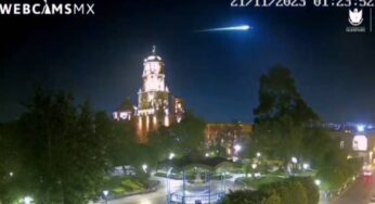 Alarma por meteorito en CDMX