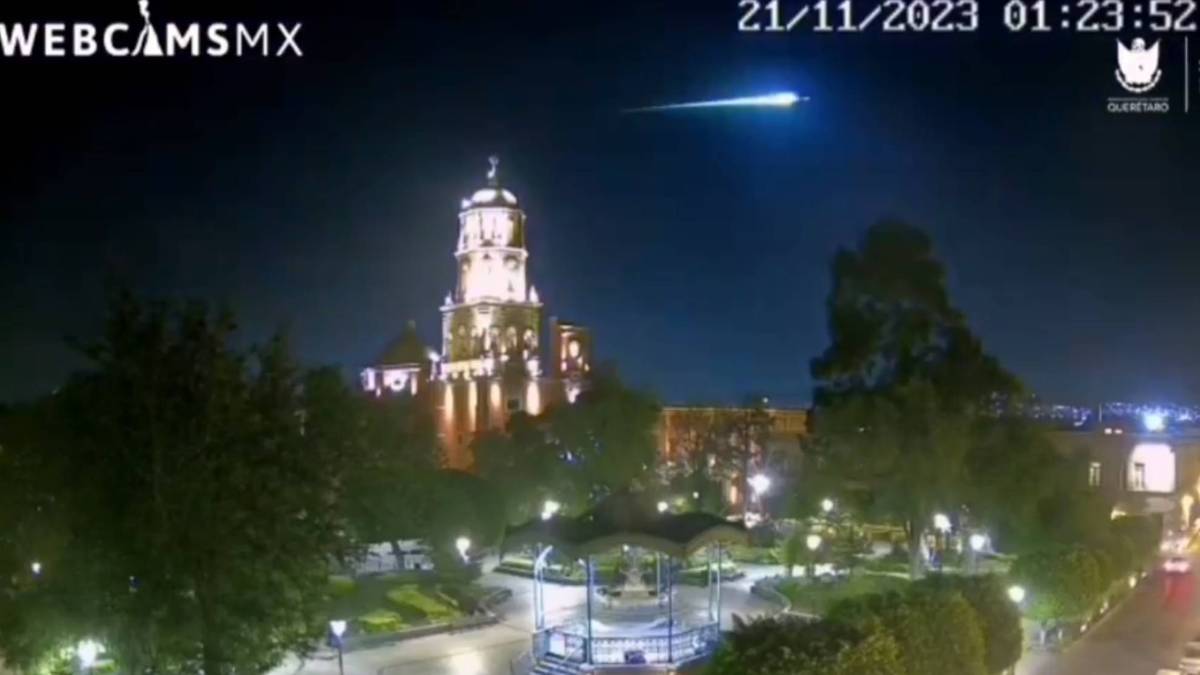 Alarma por meteorito en CDMX